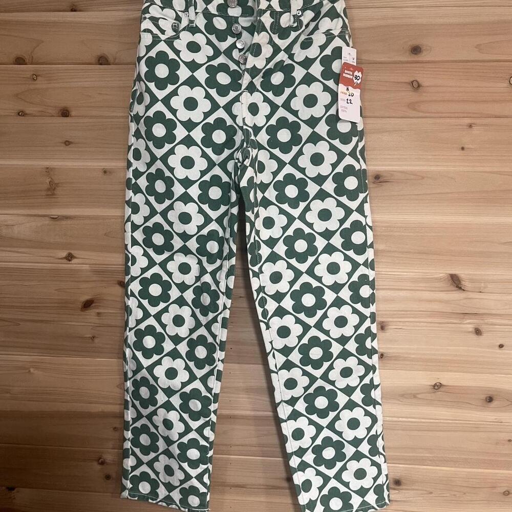 Pacsun High Rise Straight Green